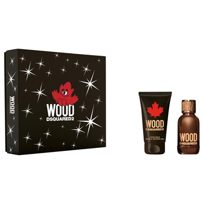 DSQUARED WOOD HOMME EDT 30ML  SHOWERGEL SET